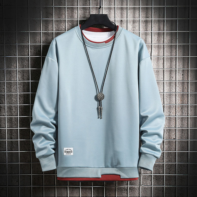 Men's Street Fashion Sweater for Spring and Autumn
