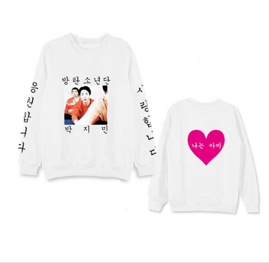 BTS Jimin Inspired Sweatshirt for Unisex Supporters