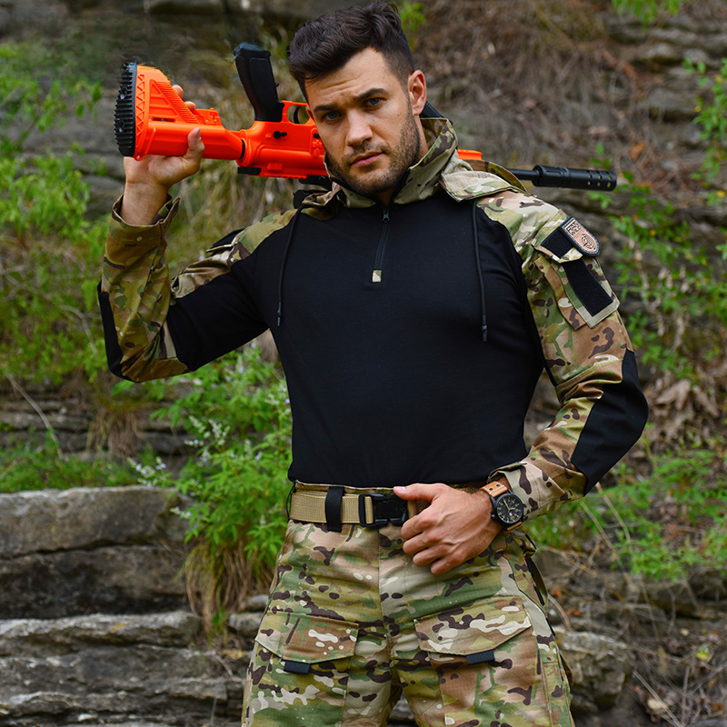New Camouflage Frog Suit Tactical Outfit Long Sleeve