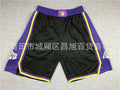 Lakers James Inspired Vintage Just Don Basketball Shorts