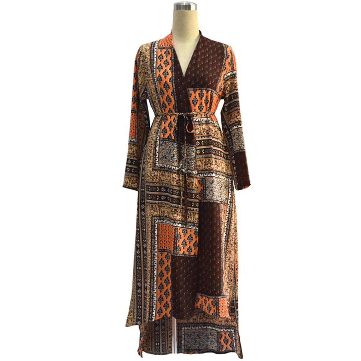 Parisian Bead Loose Oversized Long Sleeve Robe