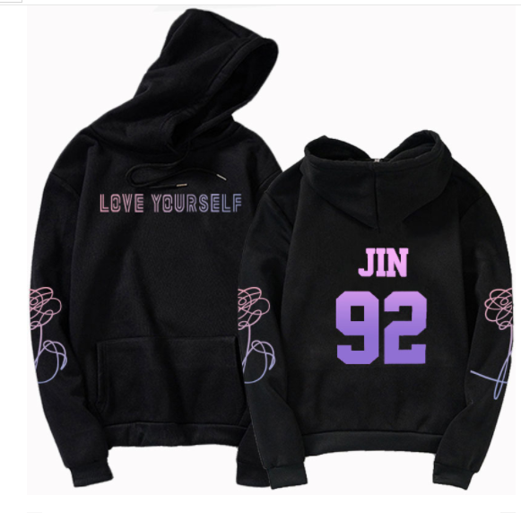 BTS Map of the Soul Persona Hoodie with Zipper (Winter)