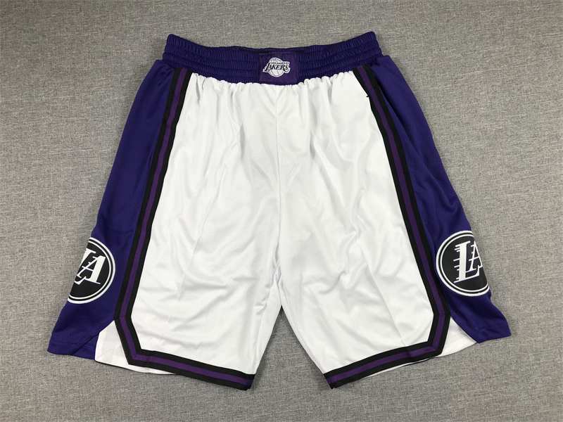 Lakers James Inspired Vintage Just Don Basketball Shorts