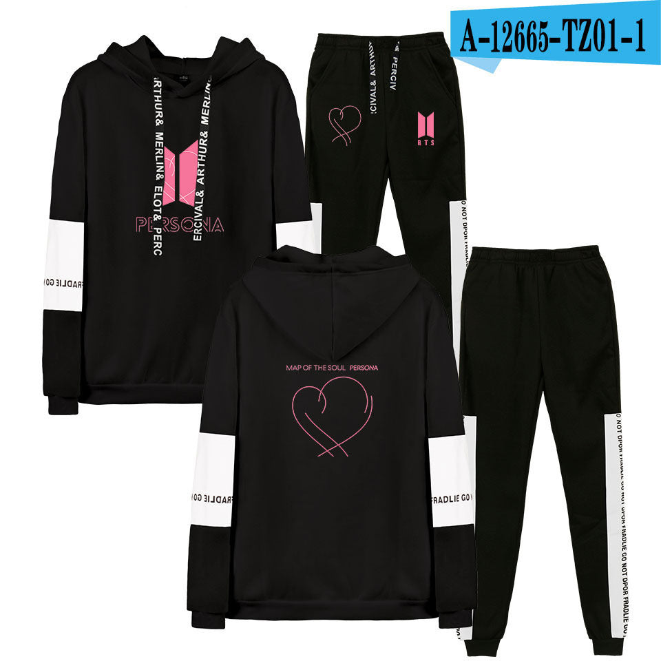 BTS Persona Spring Autumn Hoodie and Tracksuit Set