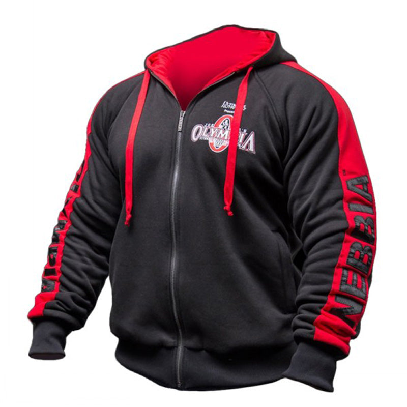 Men's Casual Hooded Jacket for Autumn Winter Training