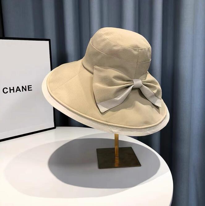 Korean Bowknot Short-Brim Fisherman Hat for Women
