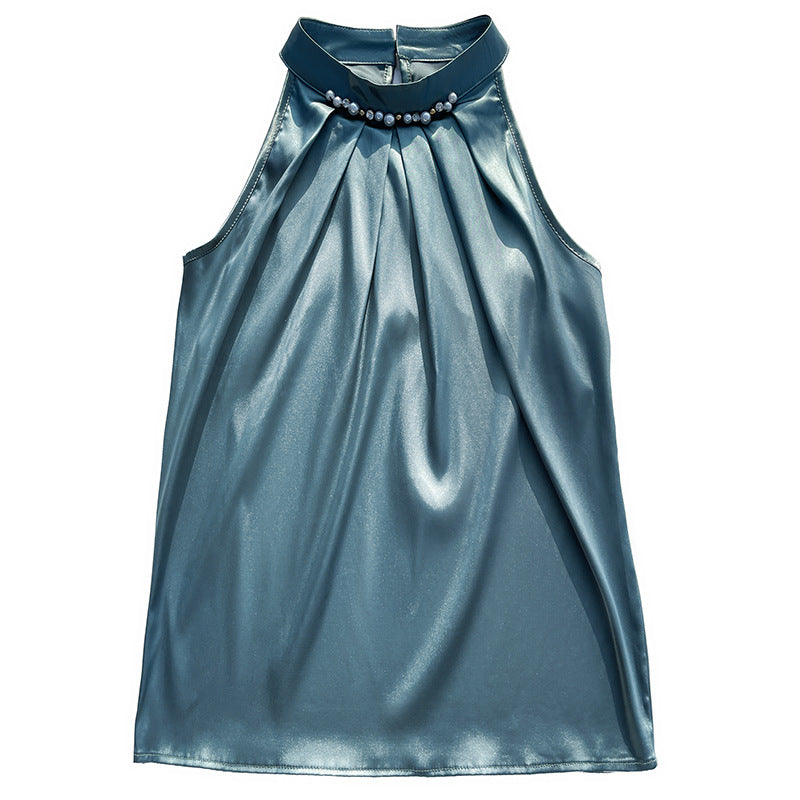 Women's Loose Design Satin Camisole
