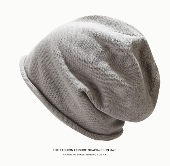 Japanese Retro Thin Knitted Hat for Autumn & Winter