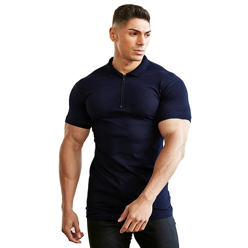 Men's Casual Sports Training Polo T-Shirt (Summer)
