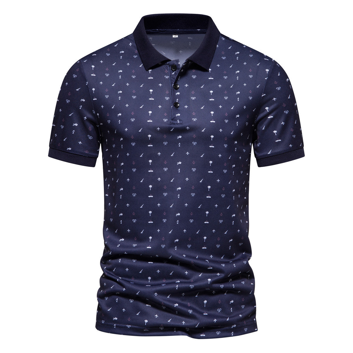 Men's Casual Polo Shirt - Comfortable & Versatile Top