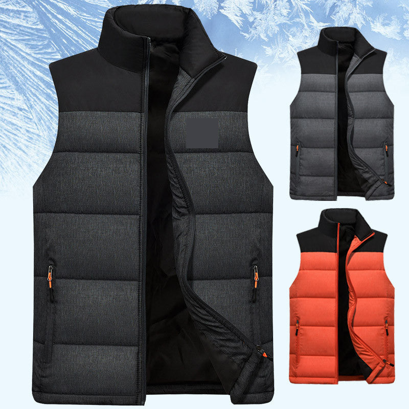 Fashionable Thickened Men's Waistcoat for Autumn/Winter