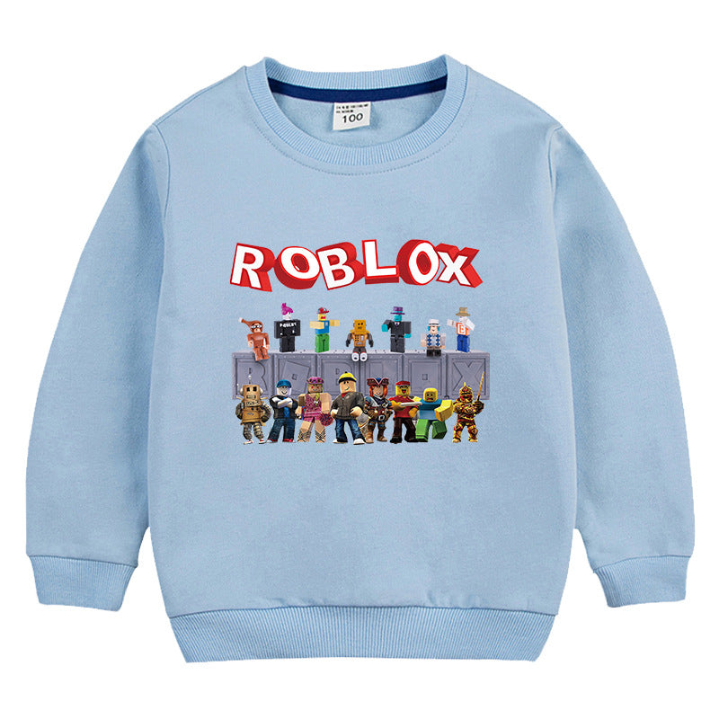 Kids Korean Style Roblox Long Sleeve T-Shirt