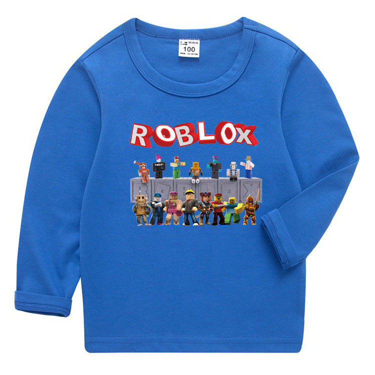Kids Korean Style Roblox Long Sleeve T-Shirt