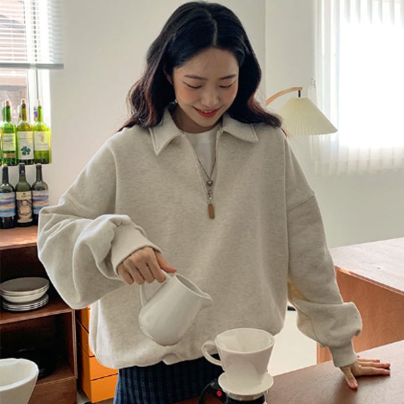 Casual Long Sleeve Lazy Sweatshirt