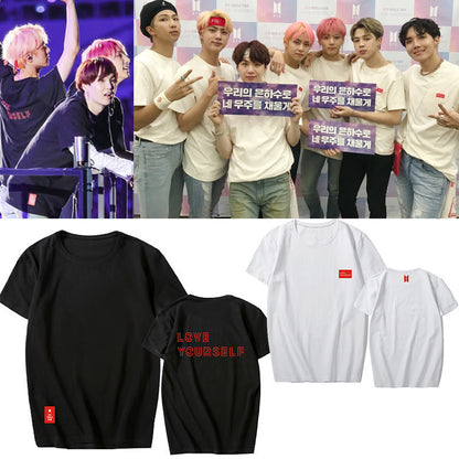 BTS Love Yourself Concert Unisex Graphic T-Shirt