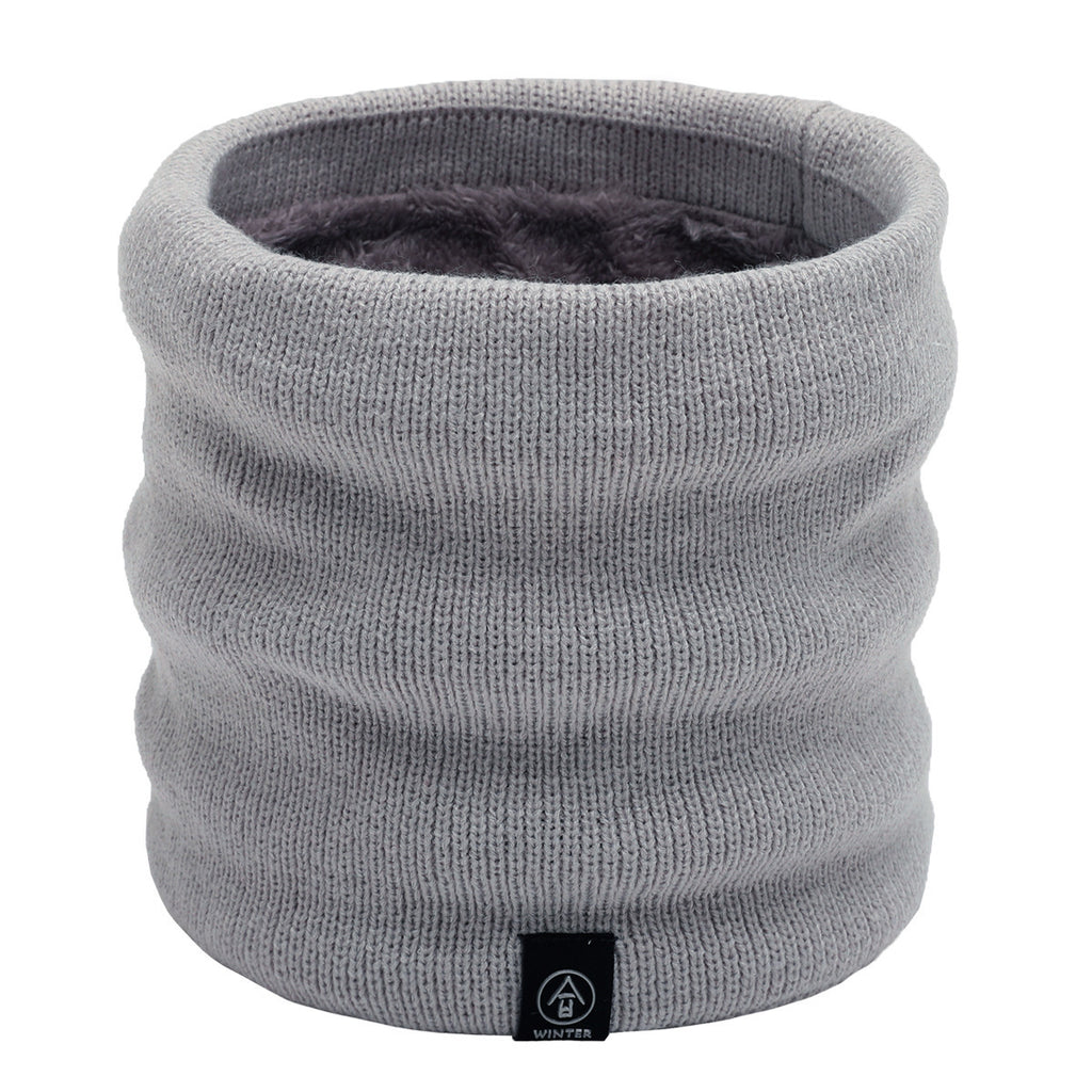 Unisex Thick Knit Wool Scarf