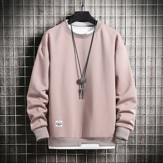 Men's Street Fashion Sweater for Spring and Autumn